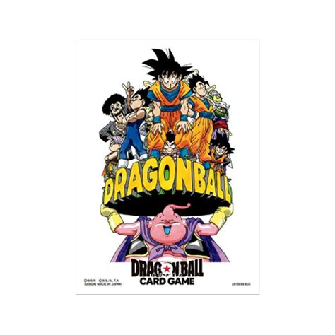Dragon Ball Fusion World - 64 Sleeves - Son Goku & Majin Buu