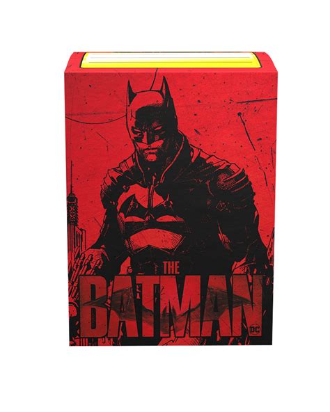 Dragon Shield - 100 Sleeves "The Batman" Matte Black Art