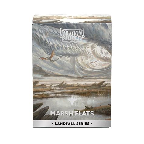 Dragon Shield - 100 Matte Dual Sleeves - Landfall Series : Marsh Flats