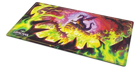 Lorcana - Tapis à Jouer/Playmat - Maléfique en Dragon