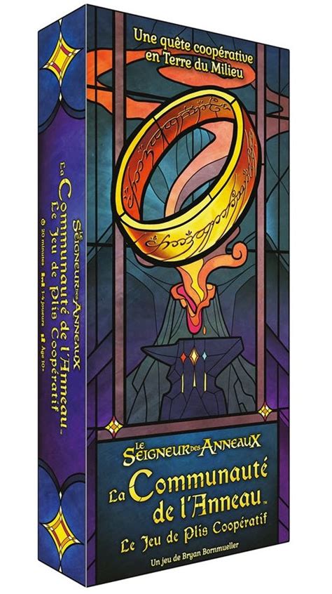Seigneur des anneaux / Lord of the Rings - La Communauté de l'Anneau : Jeu de plis coopératif