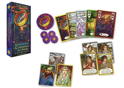 Seigneur des anneaux / Lord of the Rings - La Communauté de l'Anneau : Jeu de plis coopératif