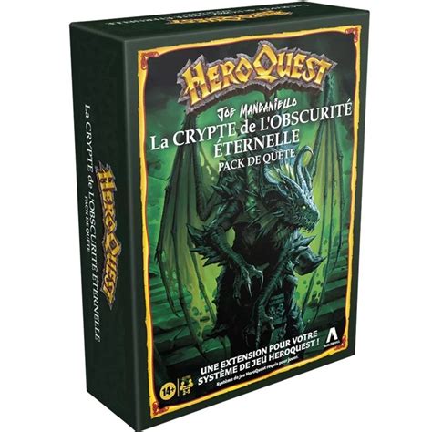 HEROQUEST - Extension : La Crypte de l'Obscurité Eternelle - Pack de Quête (FR)