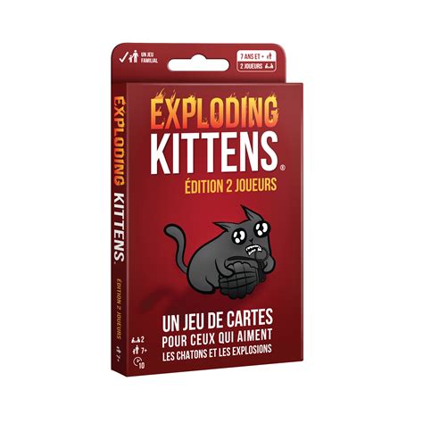 Exploding Kittens - Edition 2 joueurs