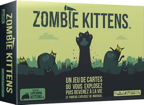 Exploding Kittens - Zombie Kittens : La Revanche des Chatons Zombies