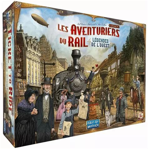 Aventuriers du Rail - Legacy - Légendes de l'Ouest