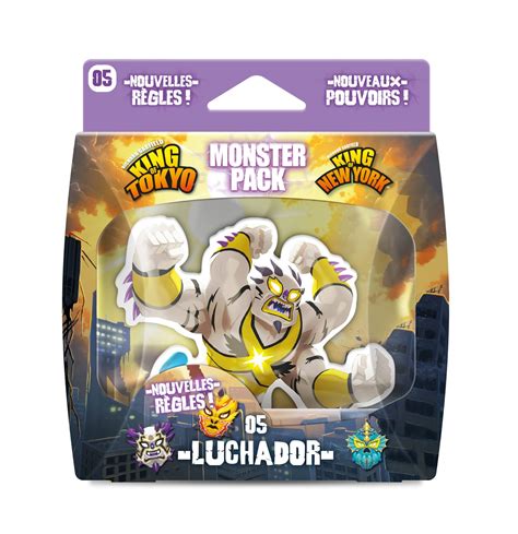 IELLO - King Of Tokyo - Monster Pack : Luchador