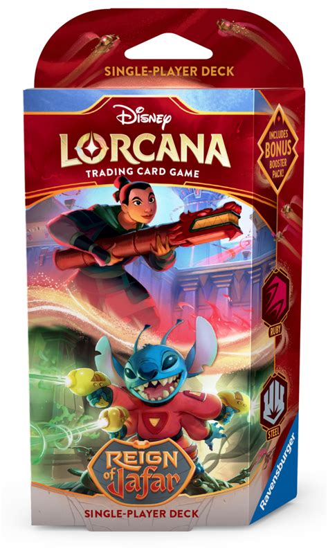 Lorcana - Chapter 8 : Reign of Jafar - Starter Deck Amber/Sapphir Ariel/ Mulan (English)