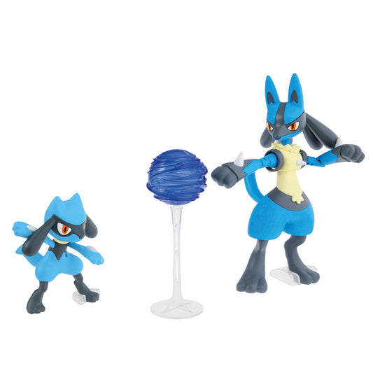 Pokémon Pokepla - 44 Riolu & Lucario