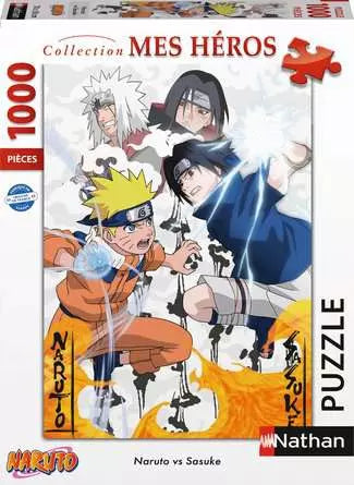 Naruto - Naruto vs Sasuke : Puzzle 1000 pièces