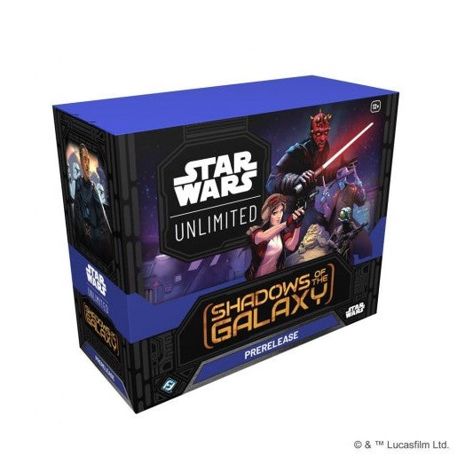 Star Wars Unlimited - Shadows of the Galaxy - Prerelease box (English)