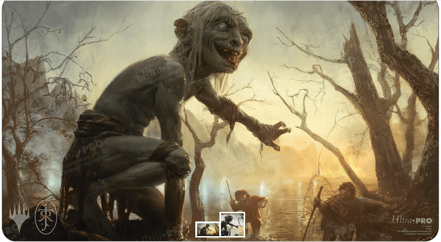 Ultra Pro - Magic the Gathering - Playmat Lord of the Rings Smeagol