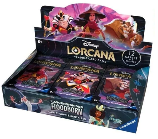 Lorcana - Chapitre 2 : L'ascension des Floodborn - Trading Cards Boite de 24 Boosters (français)