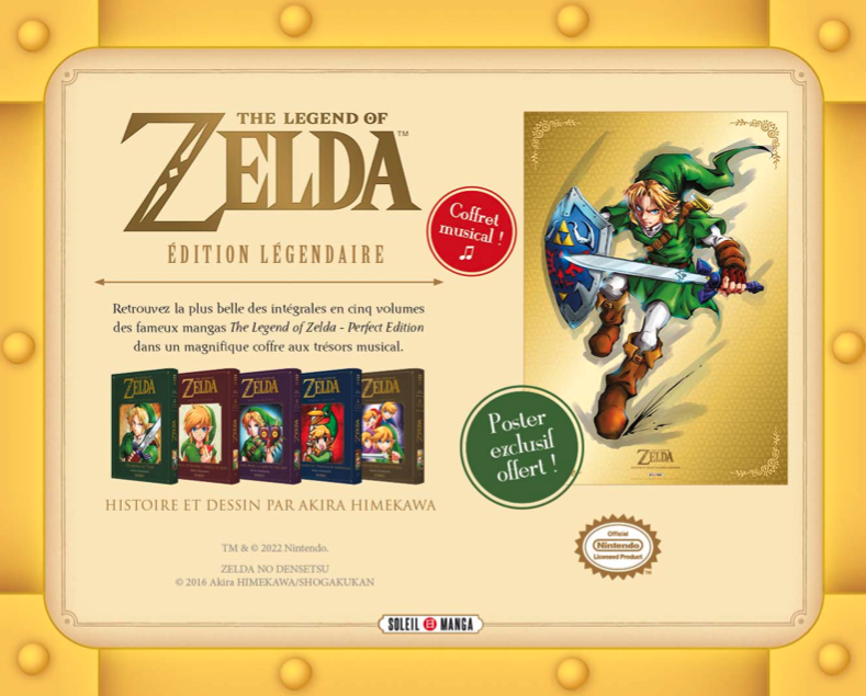 THE LEGEND OF ZELDA - INTEGRALE - COFFRET COLLECTOR