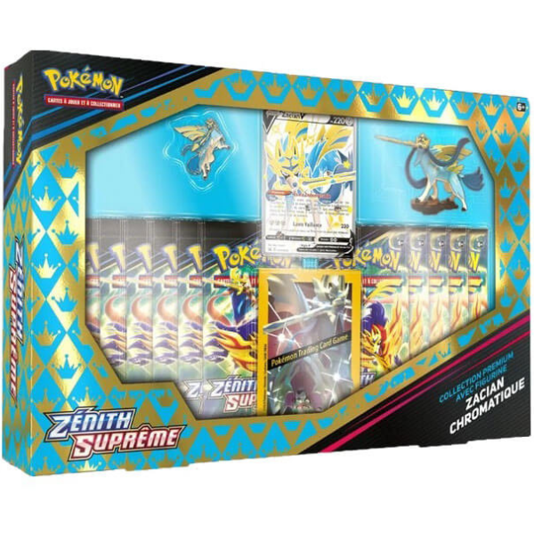 Pokémon - Zénith Suprême (EB12.5) - Collection premium avec figurine Zacian Chromatique (français)