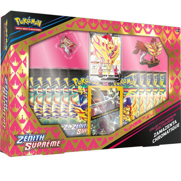 Pokémon - Zénith Suprême (EB12.5) - Collection premium avec figurine Zamazenta Chromatique (français)