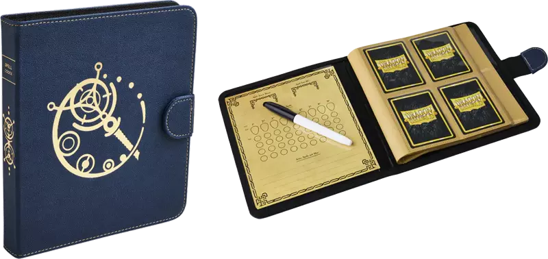 Dragon Shield Role Playing - Spell Codex 160 Spell Card Portfolio (Midnight Blue)