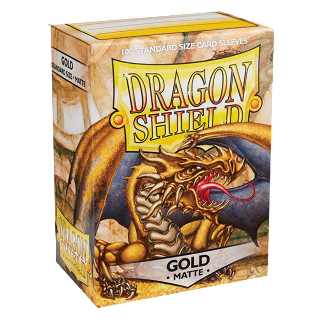 Dragon Shield - 100 Sleeves standard - Gold
