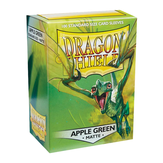 Dragon Shield - 100 Sleeves standard Matte - Apple Green