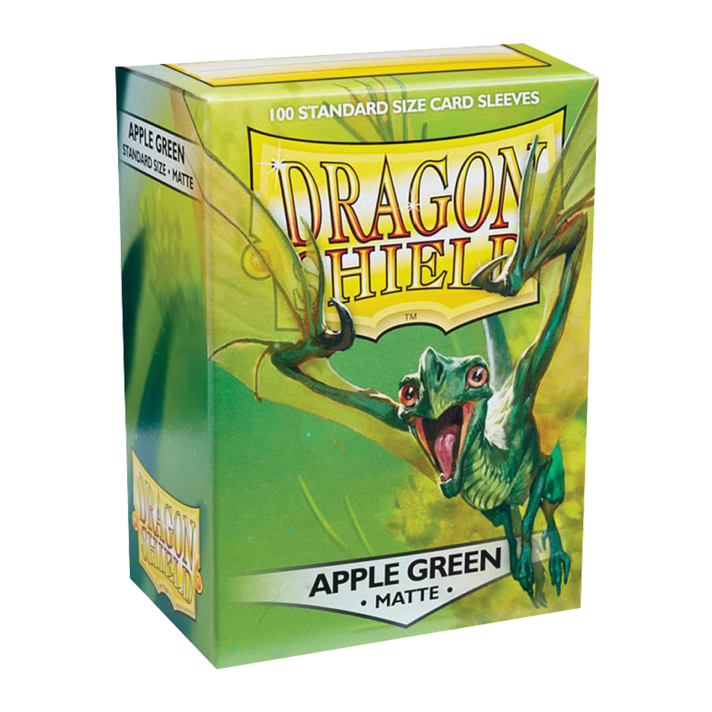 Dragon Shield - 100 Sleeves standard Matte - Apple Green