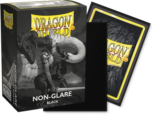 Dragon Shield - 100 Sleeves standard Matte non glare - Black