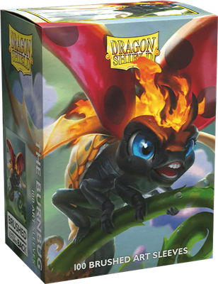 Dragon Shield - 100 Sleeves standard Brushed art - The Burnbug