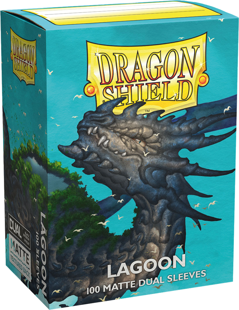 Dragon Shield - 100 Sleeves standard Dual Matte - Lagoon