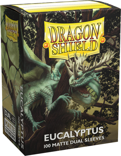 Dragon Shield - 100 Sleeves standard Dual Matte - Eucalyptus