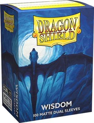 Dragon Shield - 100 Sleeves standard Dual Matte - Wisdom