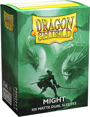 Dragon Shield - 100 Sleeves standard Dual Matte - Might