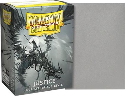 Dragon Shield - 100 Sleeves standard Dual Matte - Justice