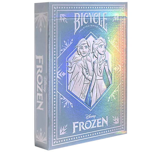 BICYCLE - Cartes à Jouer : Disney La Reine des Neiges Bleu