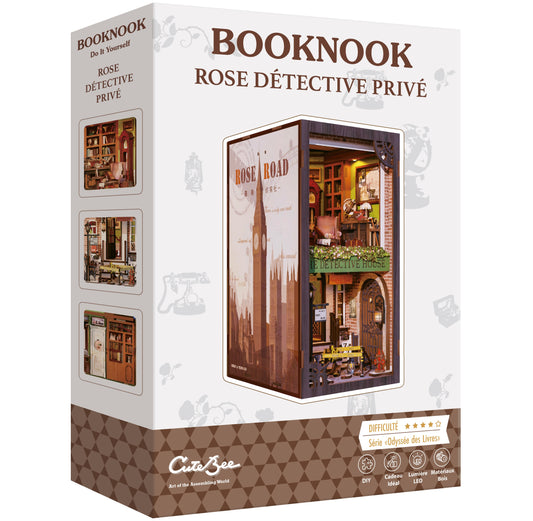 BOOKNOOK DIY Rose Détective Privé