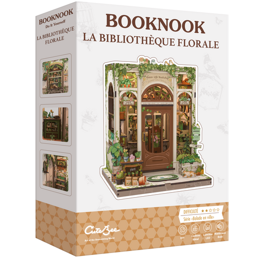 BOOKNOOK DIY La Bibliothèque Florale