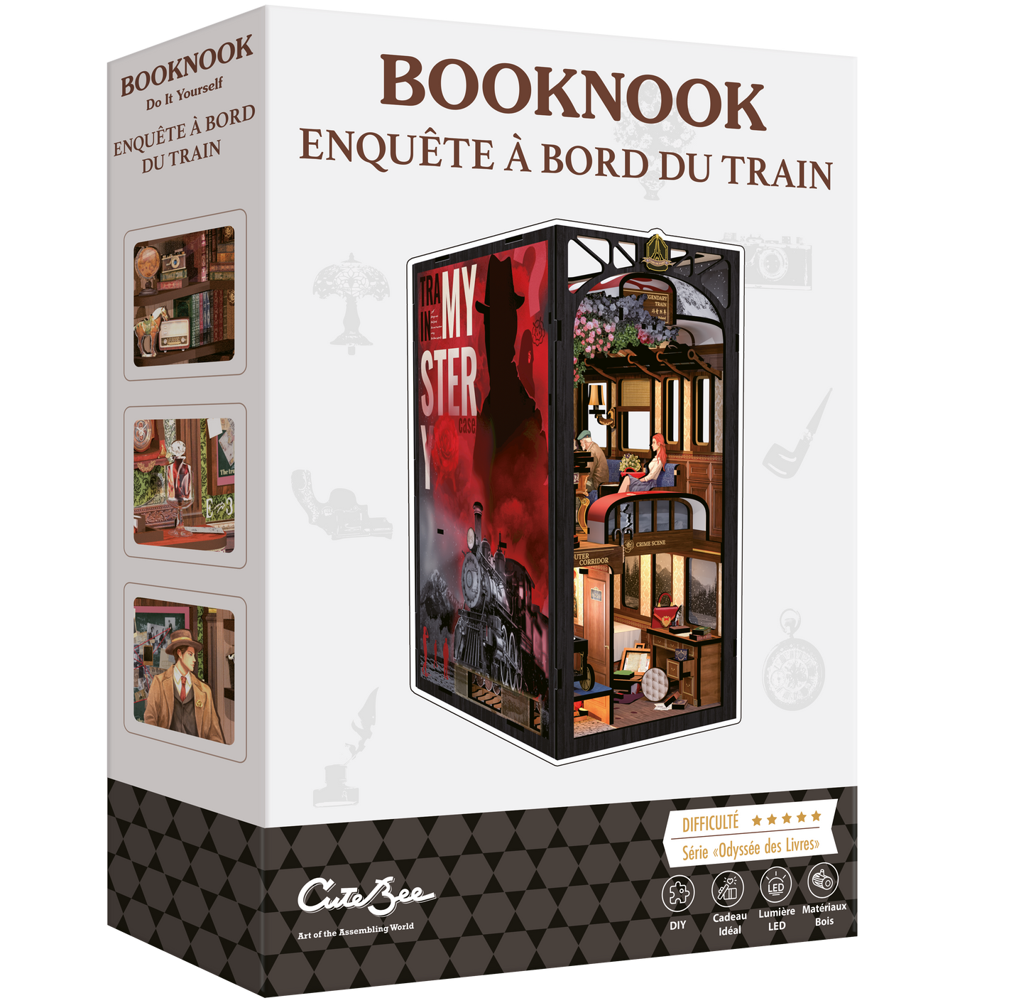 BOOKNOOK DIY Enquête à bord du train