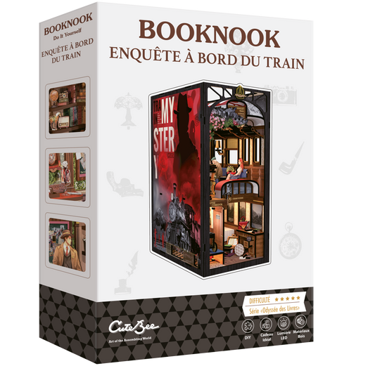 BOOKNOOK DIY Enquête à bord du train