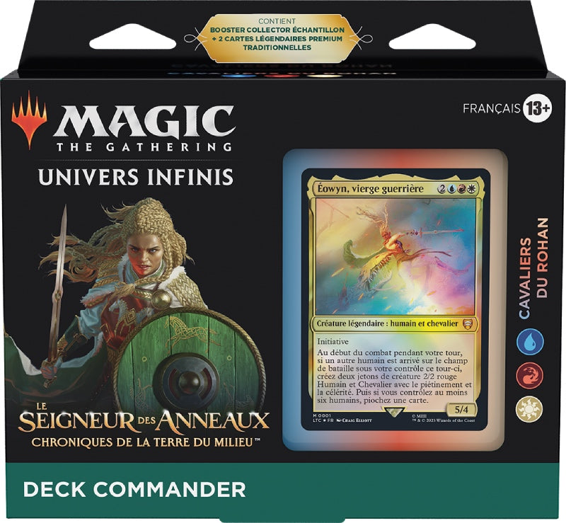 Magic the Gathering - Seigneur des Anneaux - Deck Commander : Cavaliers du Rohan (français)