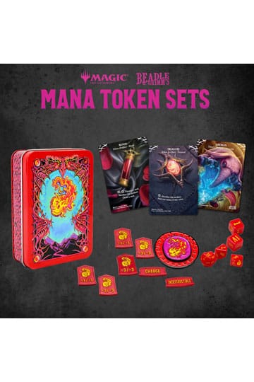 Magic the Gathering - Dice and Token Pack Red Mana