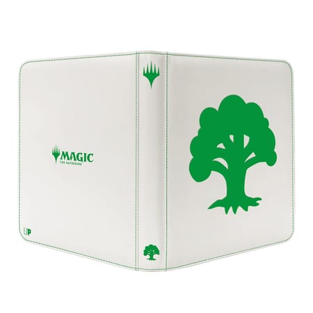 Ultra Pro - Magic - The Gathering - Mana 8 - Portfolio A4 12 Pochettes avec Fermeture - Forêt
