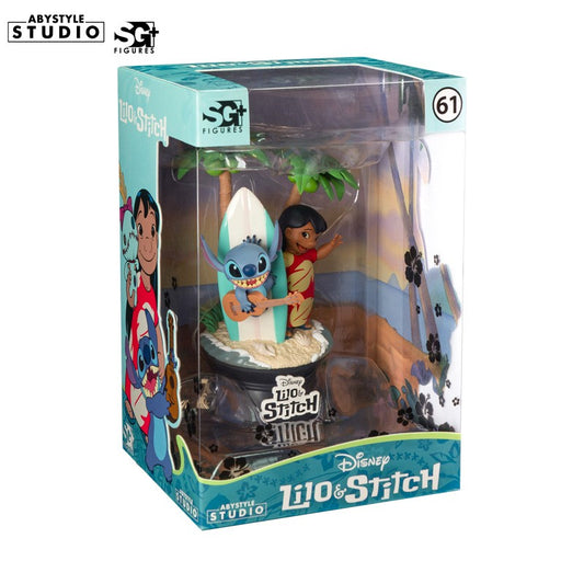 Disney - SG+ Figures n°61 - Figurine Lilo & Stitch Surfboard