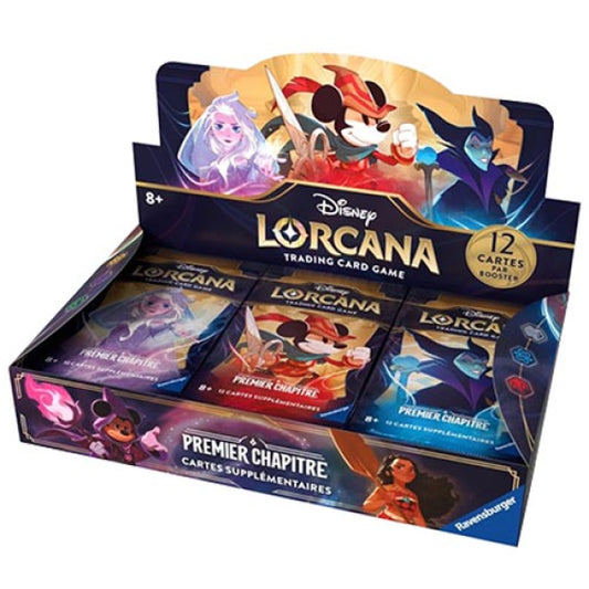 Lorcana - Chapitre 1 - Trading Cards Boite de 24 Boosters (français)