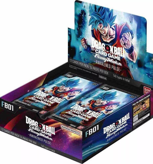 Dragon Ball Super Card Game Fusion World - Awakened Pulse - FB01 Display 24 boosters (English)