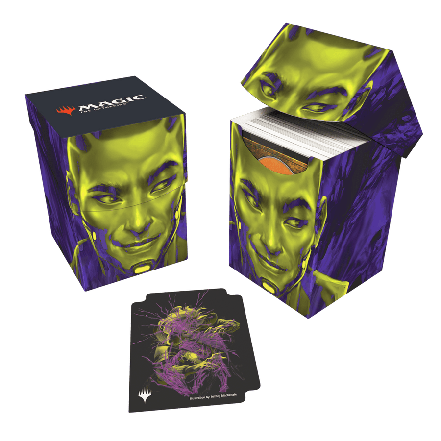 Magic The Gathering - Ultra Pro - Duskmourn Kaito, Bane of Nightmares (Double Exposure Alt) 100+ Deck Box