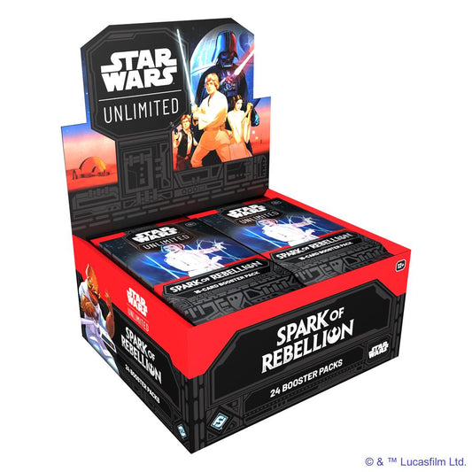 Star Wars Unlimited - Spark of Rebellion - Display 24 boosters (English)