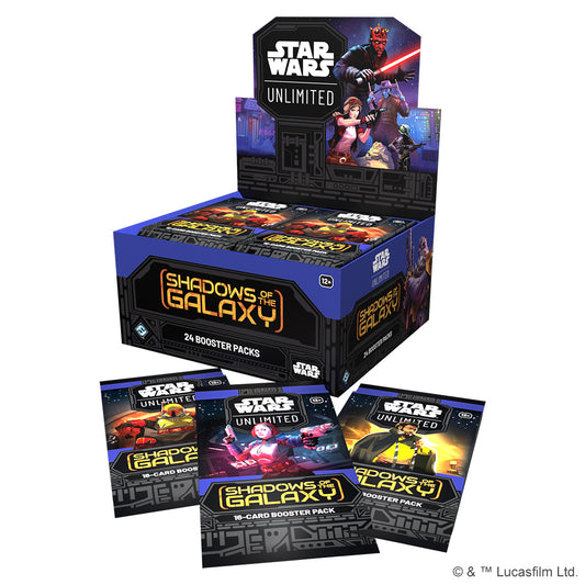 Star Wars Unlimited - Shadows of the Galaxy - Display 24 boosters (English)