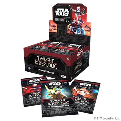 Star Wars Unlimited - Twilight of the Republic - Display 24 boosters (English)