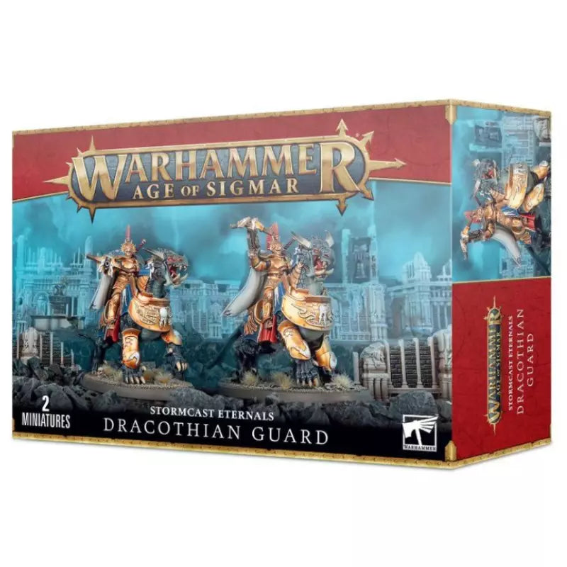 warhammer age of sigmar : Stormcast eternelals dracothian guard