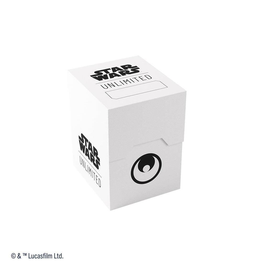 GameGenic / Star Wars Unlimited - Deck box soft crate White/blanc