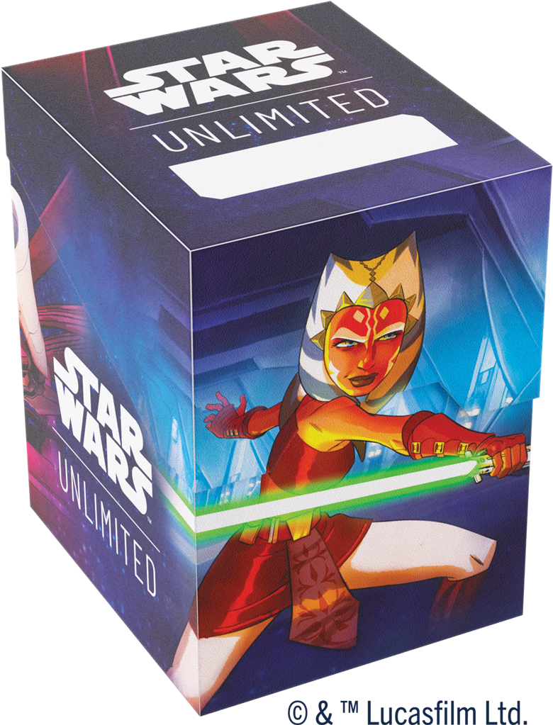 GameGenic / Star Wars Unlimited - Deck box soft crate Ahsoka