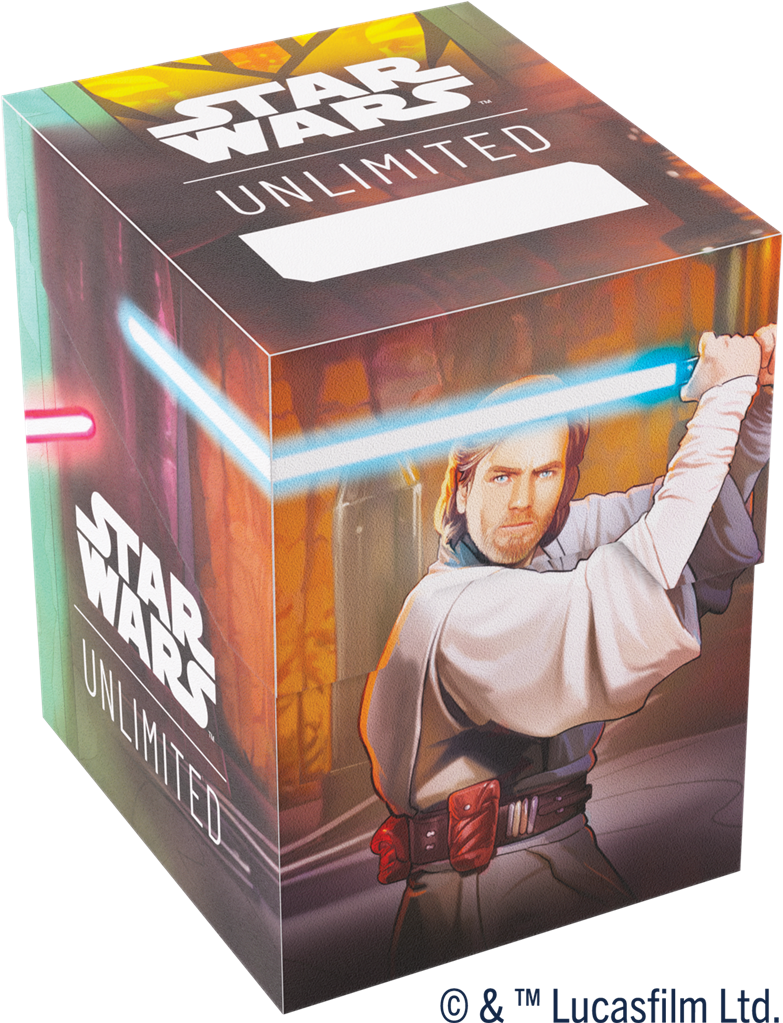 GameGenic / Star Wars Unlimited - Deck box soft crate Obi-Wan Kenobi